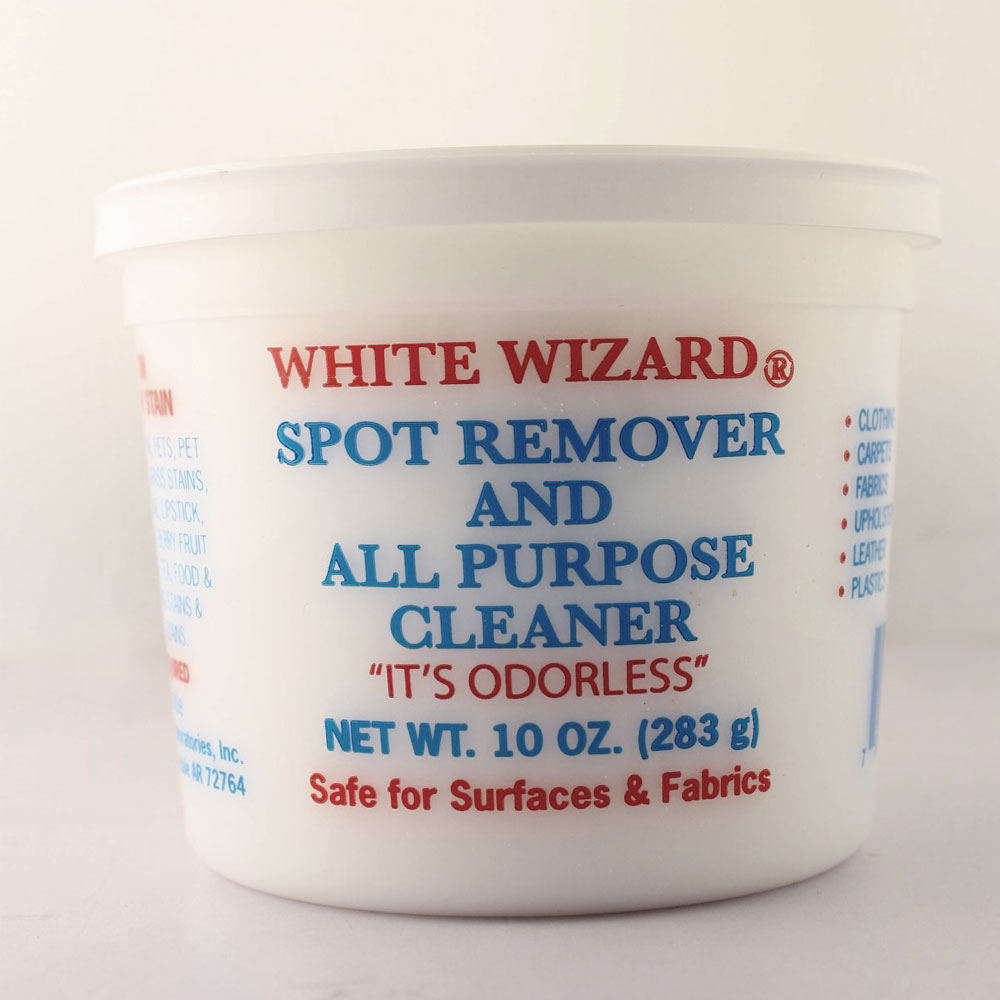 White Wizard universal stain remover, odourless, biodegradable, easy to