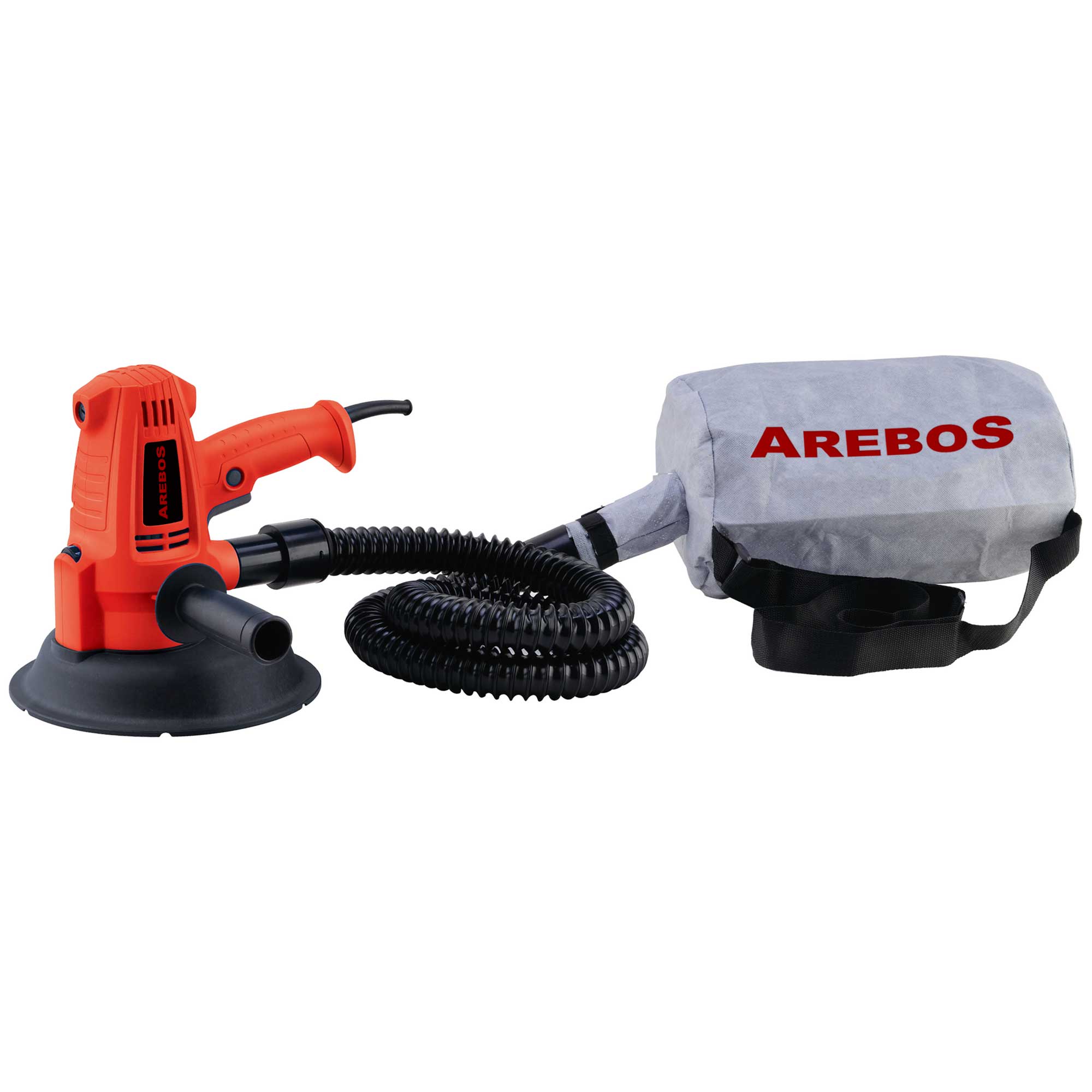 DRY WALL SANDER HAND SANDER DISC SANDER DRYWALL SANDER 710W + PADS HOSE